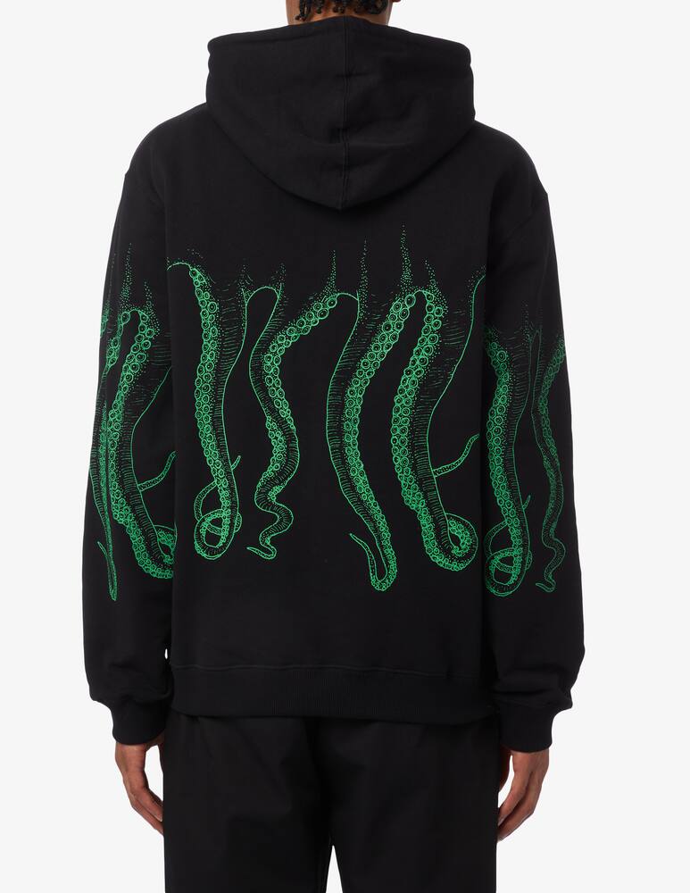 rinascente Octopus Outline hooded sweatshirt 