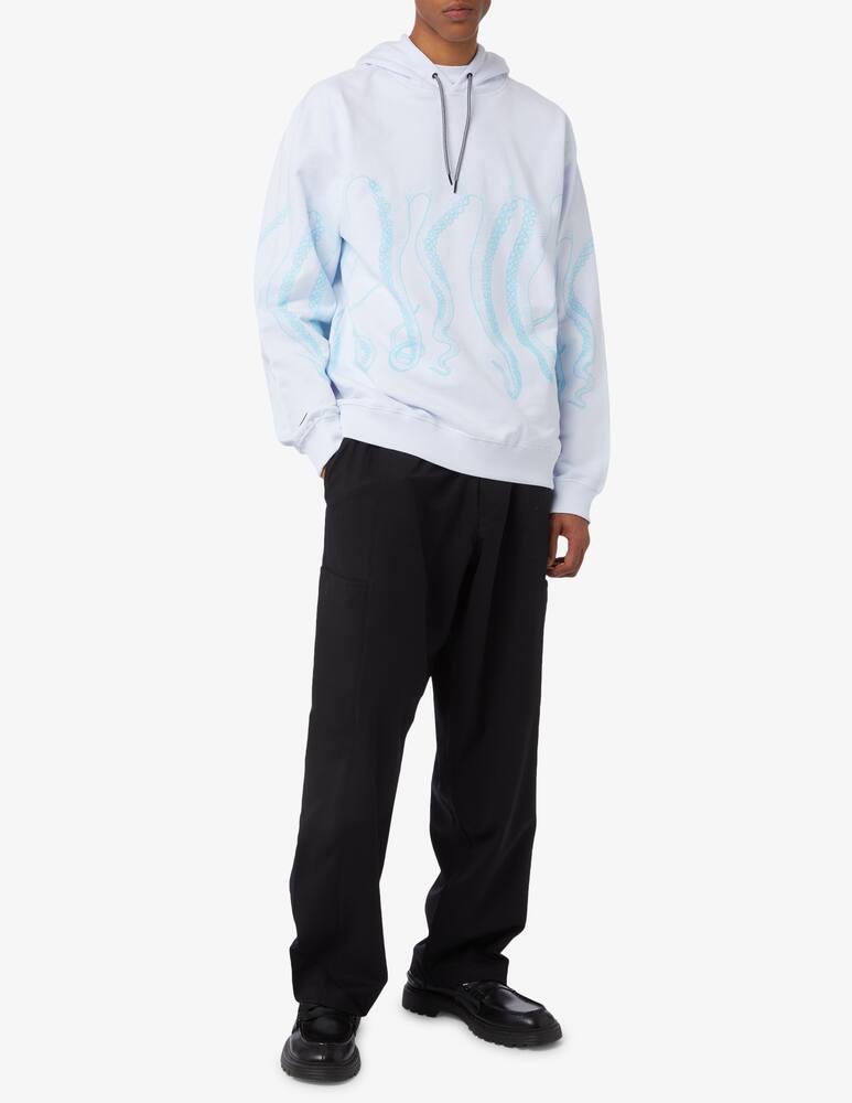 rinascente Octopus Felpa con cappuccio outline 