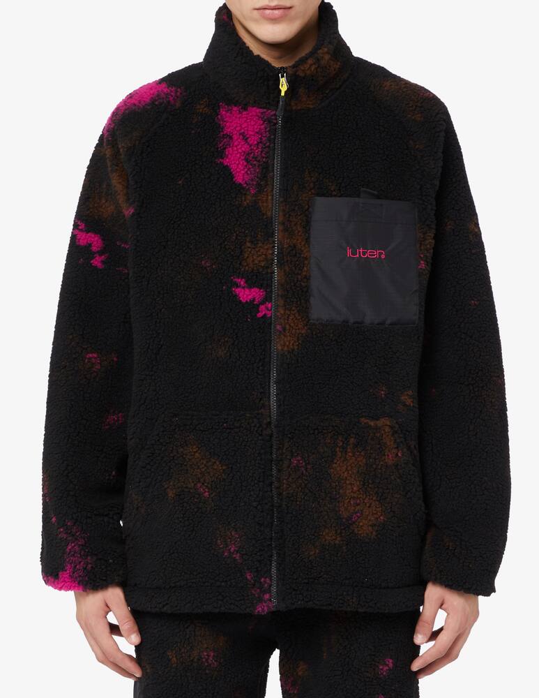 Iuter Felpa con cerniera tie dye fur - immagine 1 Iuter Felpa con cerniera tie dye fur - immagine 1