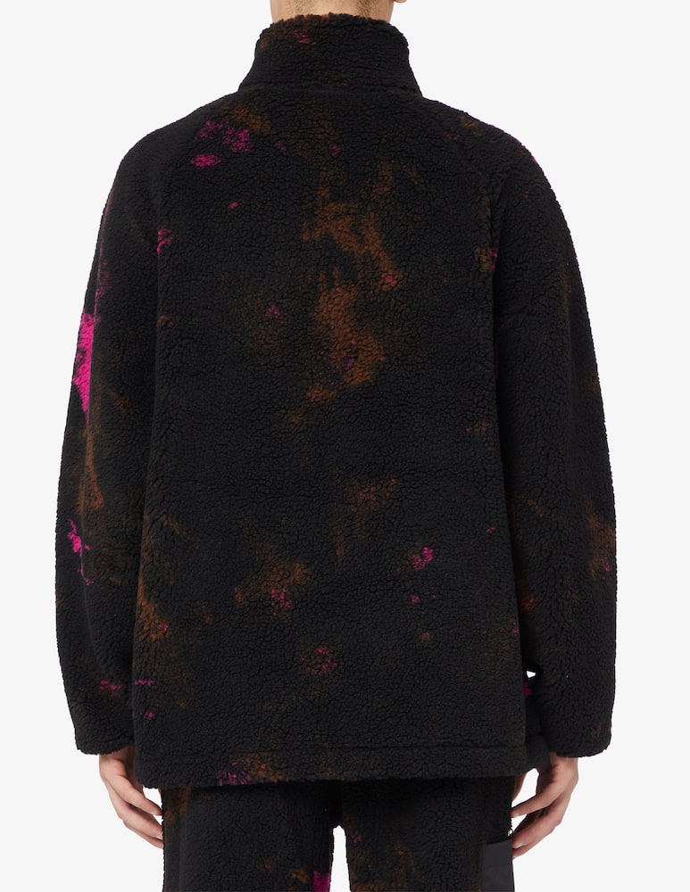 rinascente Iuter Felpa con cerniera tie dye fur