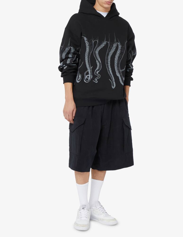 rinascente Octopus Felpa con cappuccio octopus outline