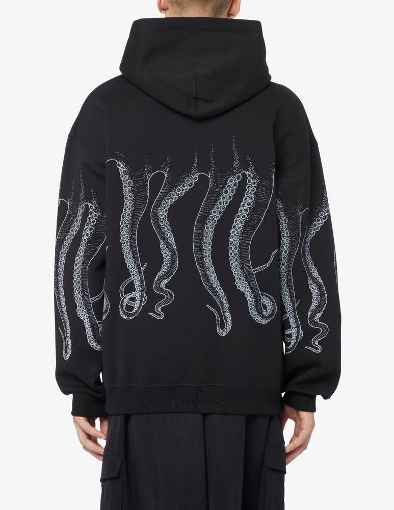 rinascente Octopus Felpa con cappuccio octopus outline
