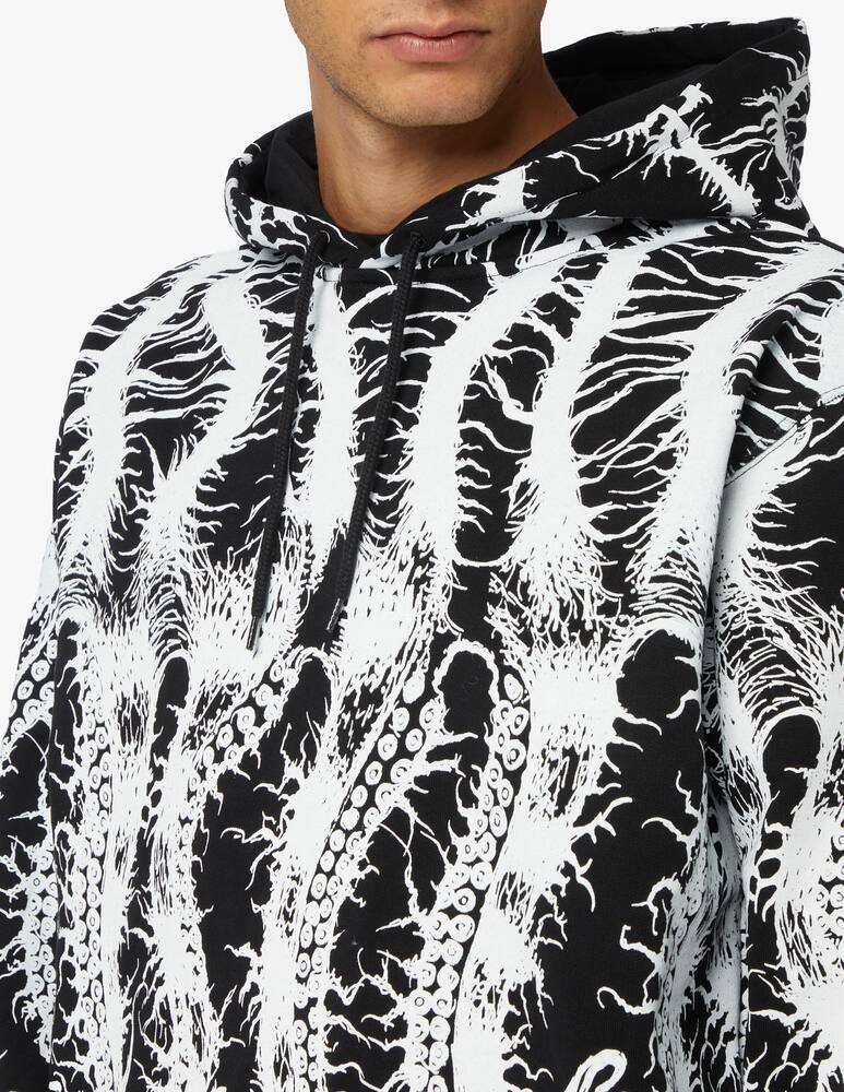 rinascente Octopus Felpa con cappuccio octopus roots