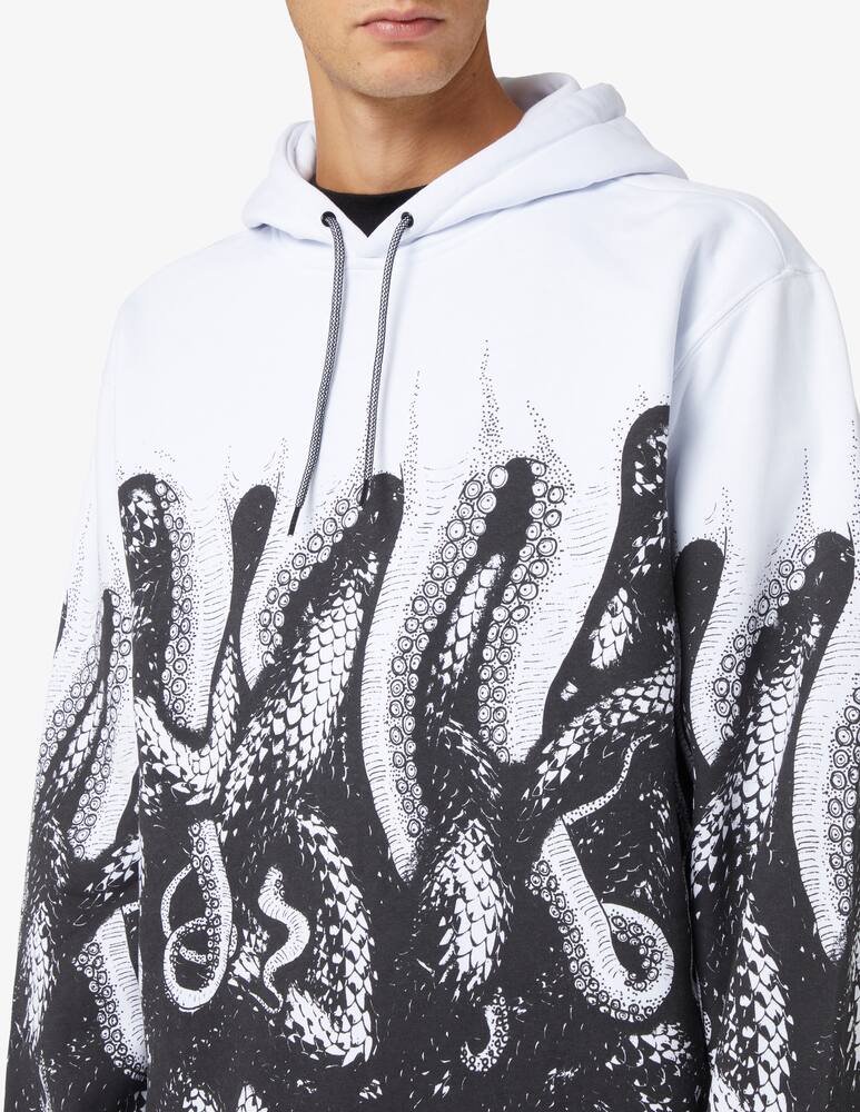 rinascente Octopus Felpa con cappuccio octopus snakes