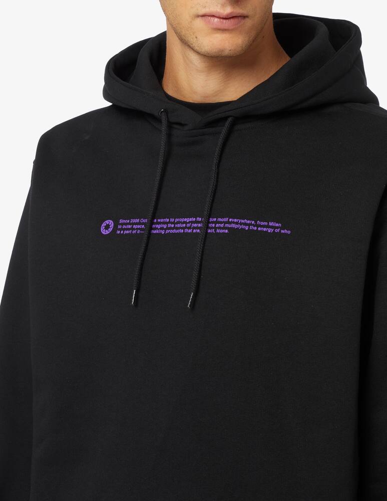 rinascente Octopus Felpa con cappuccio outline logo