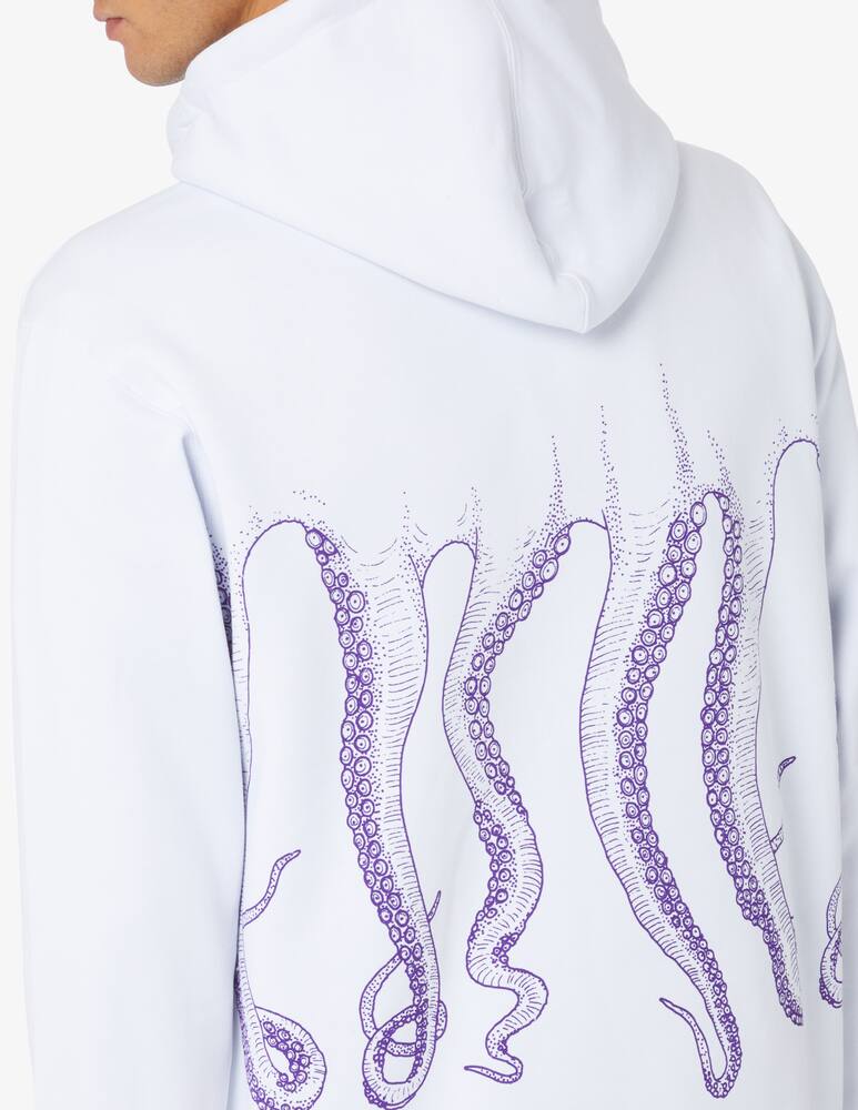 rinascente Octopus Outline logo hoodie
