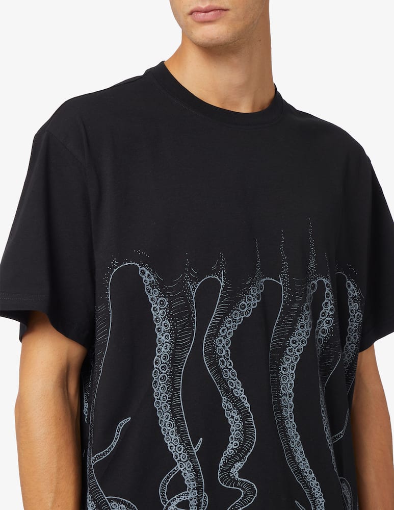 Octopus T-shirt octopus outline - picture 4 Octopus T-shirt octopus outline - picture 4