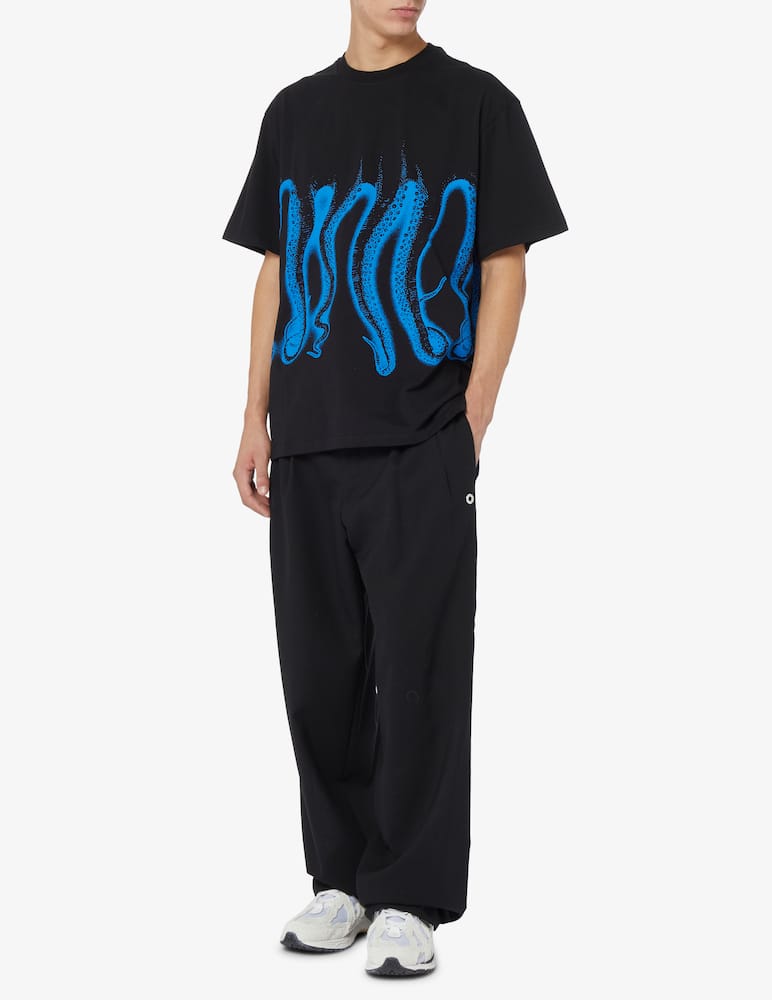 rinascente Octopus Maglietta octopus airbrush outline