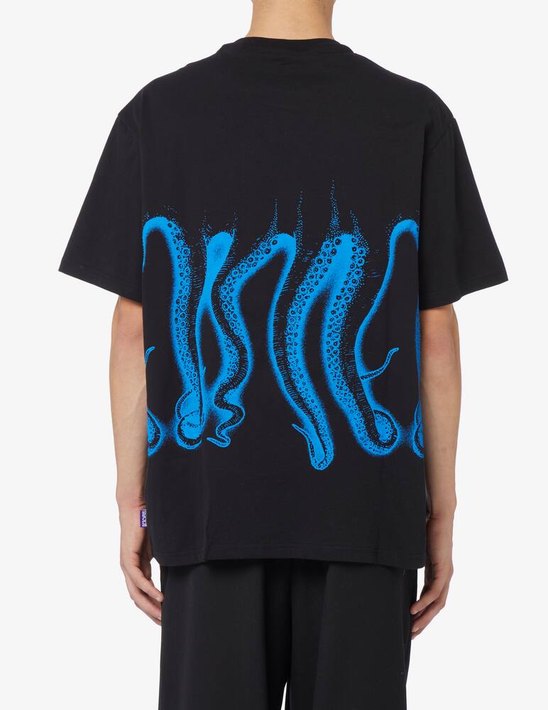 rinascente Octopus Maglietta octopus airbrush outline