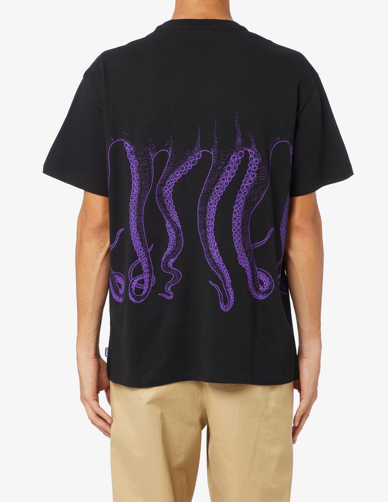 rinascente Octopus T-shirt outline logo