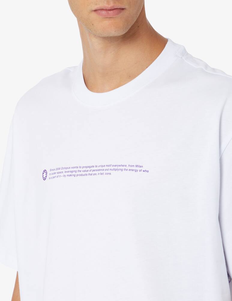 rinascente Octopus Maglietta outline logo