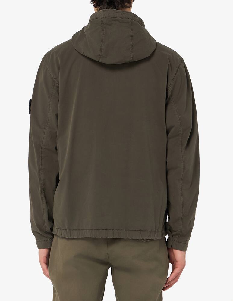 rinascente Stone Island Giacca zip cappuccio cotone