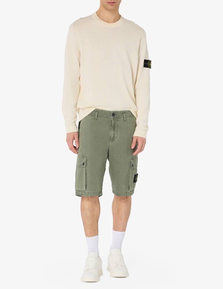 rinascente Stone Island Cargo brushed bermuda