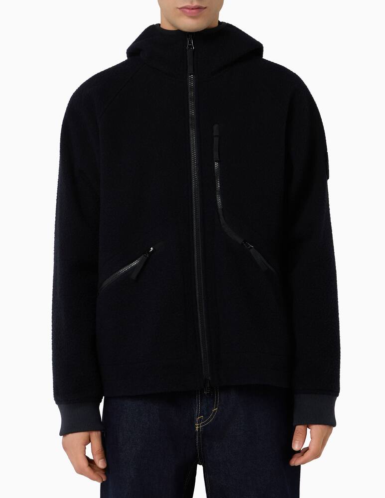 rinascente Stone Island Giacca cappuccio in panno