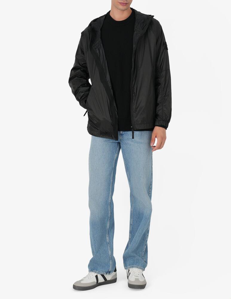 rinascente Stone Island Hooded ripstop jacket