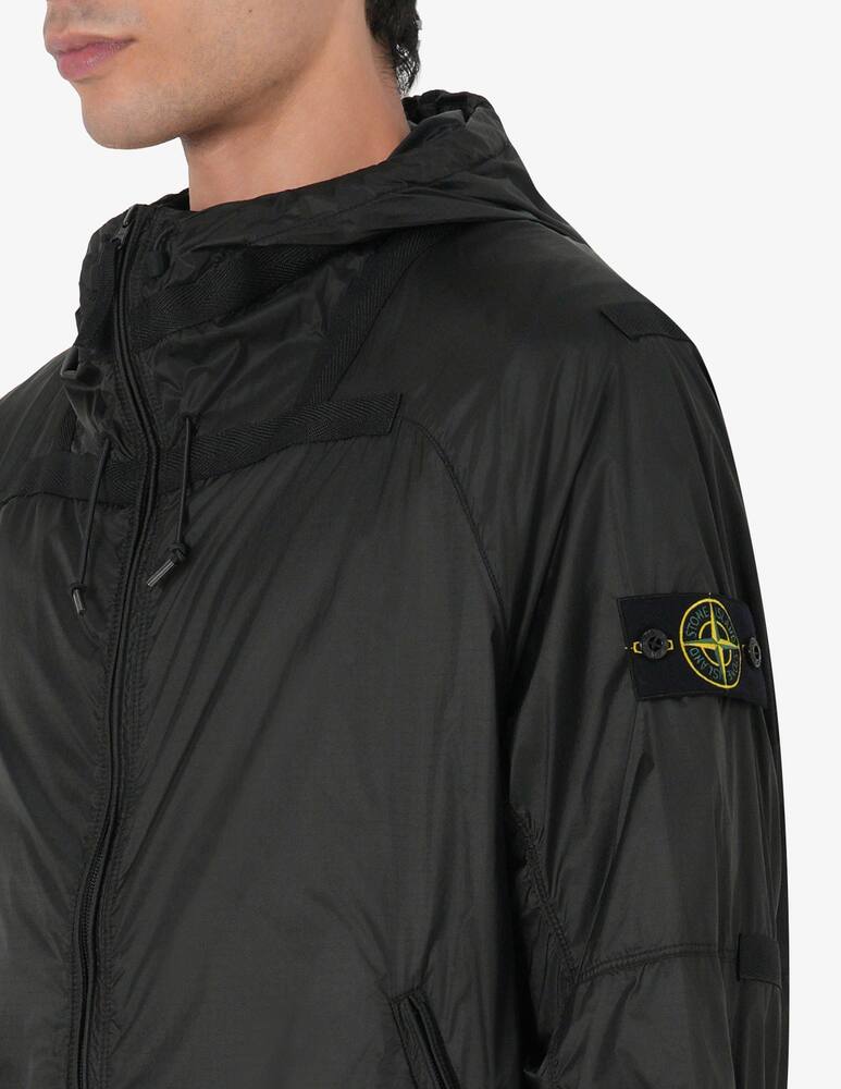 rinascente Stone Island Hooded ripstop jacket