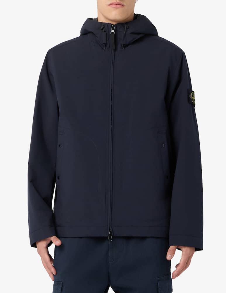 Stone Island Short softshell hooded parka - picture 1 Stone Island Short softshell hooded parka - picture 1