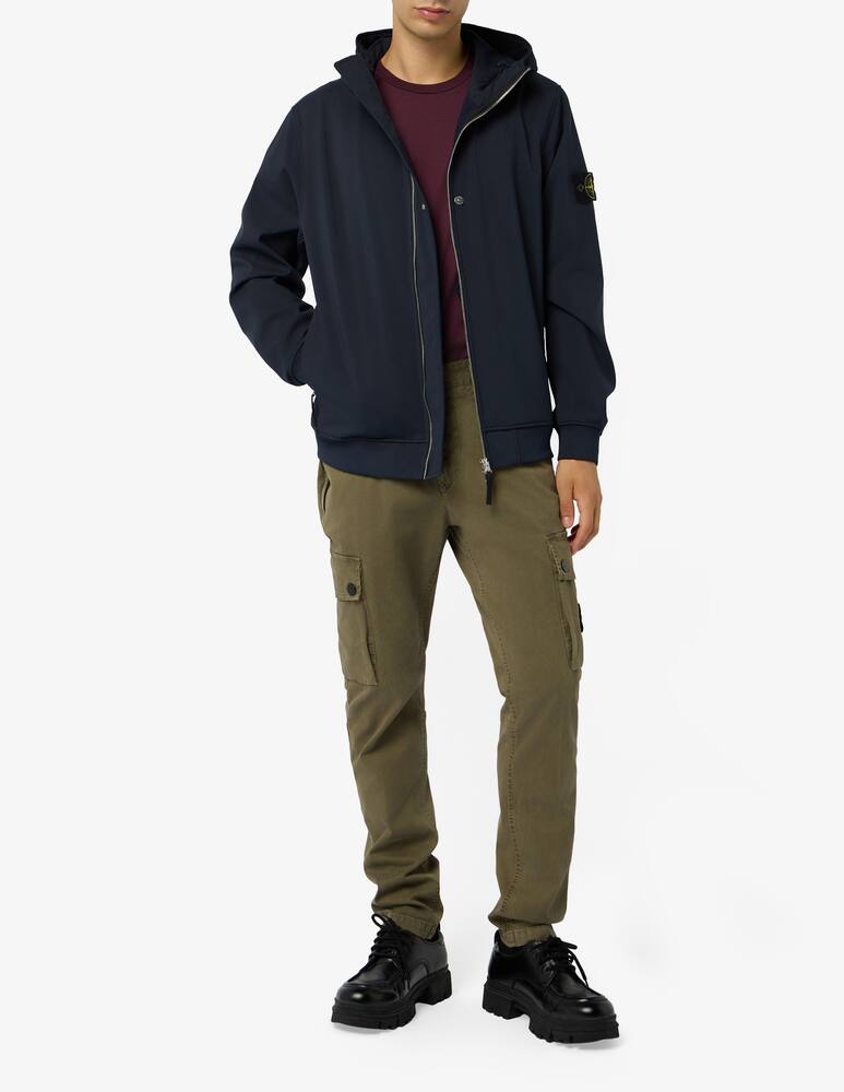 rinascente Stone Island Hooded softshell jacket