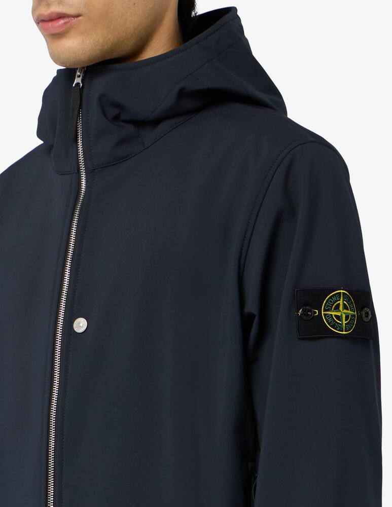 rinascente Stone Island Hooded softshell jacket