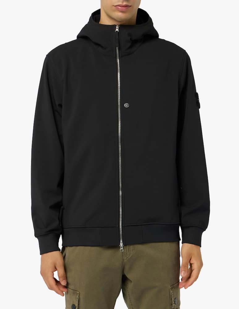rinascente Stone Island Softshell hooded jacket