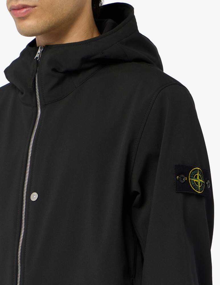 rinascente Stone Island Softshell hooded jacket
