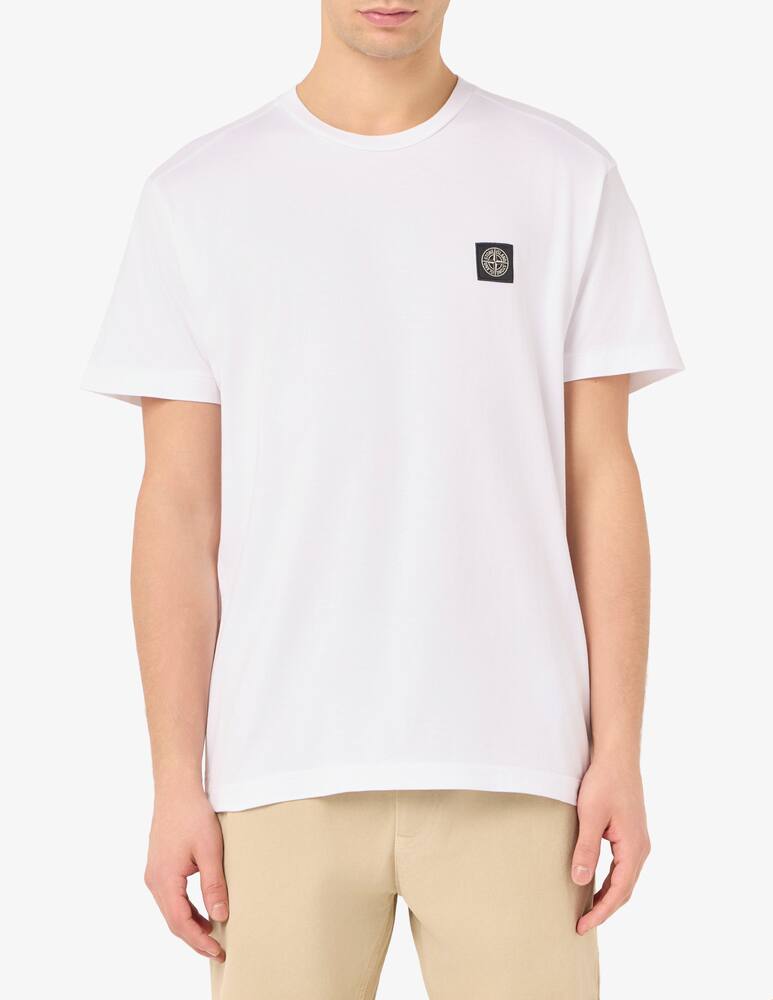 Stone Island T-shirt patch slim - immagine 1 Stone Island T-shirt patch slim - immagine 1