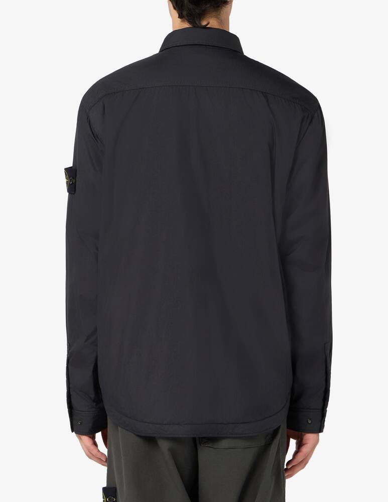 rinascente Stone Island Coach crinkle nylon jacket