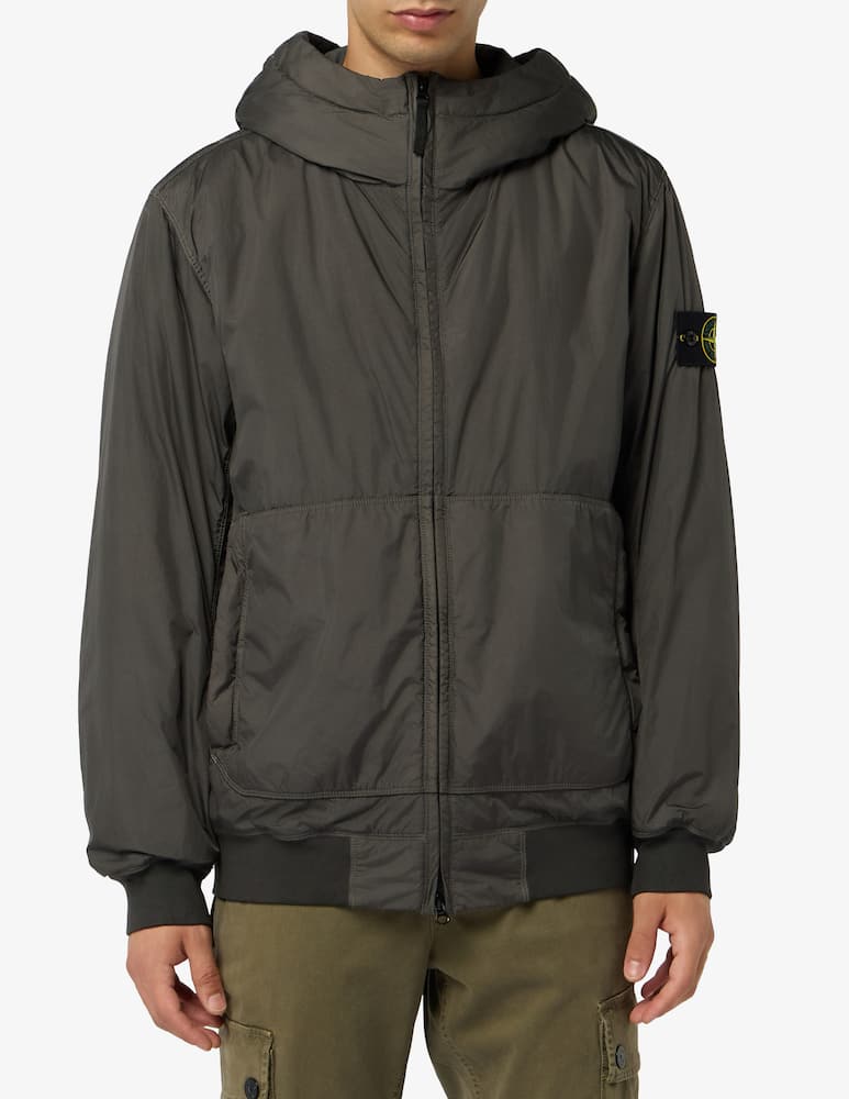 rinascente Stone Island Giacca nylon con cappuccio