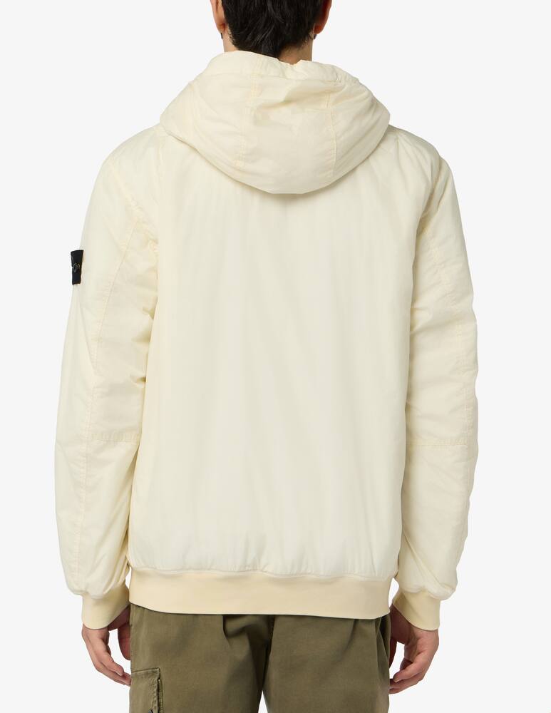 rinascente Stone Island Crinkle nylon hooded jacket