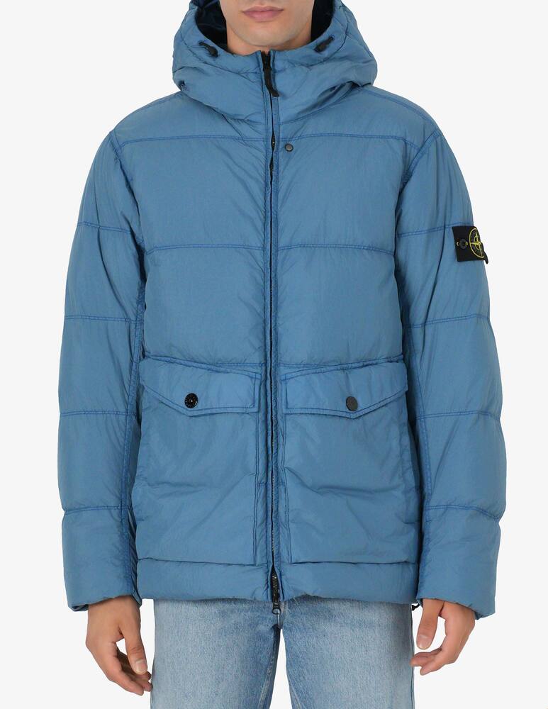 Stone Island Piumino cappuccio nylon - immagine 1 Stone Island Piumino cappuccio nylon - immagine 1