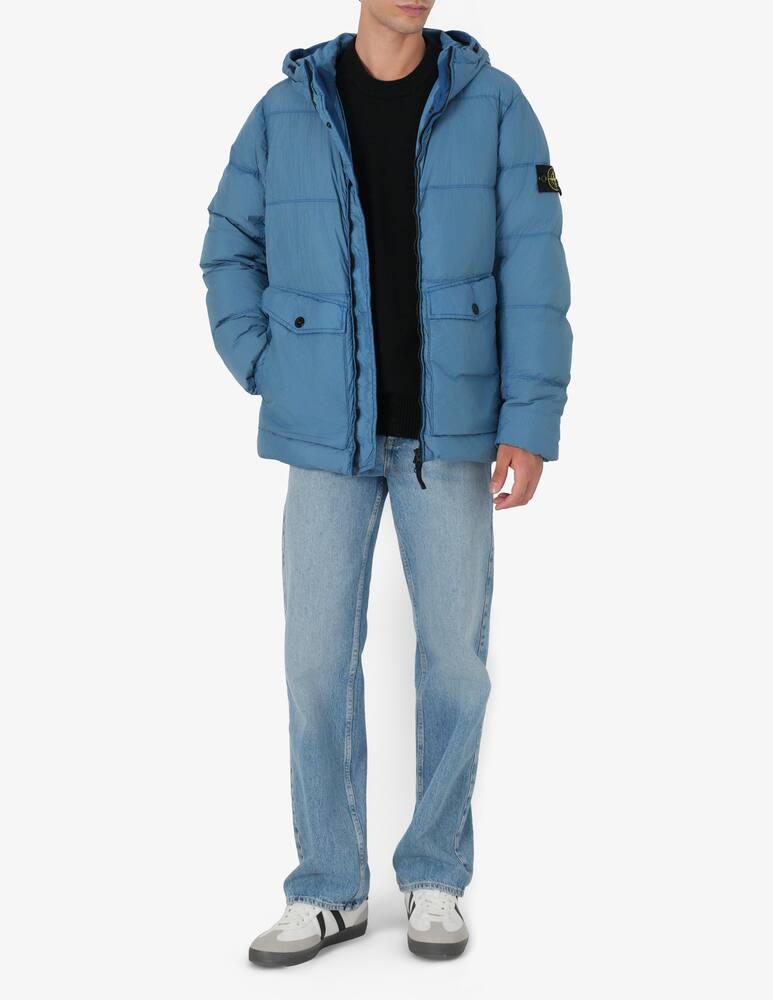 Stone Island Piumino cappuccio nylon - immagine 2 Stone Island Piumino cappuccio nylon - immagine 2