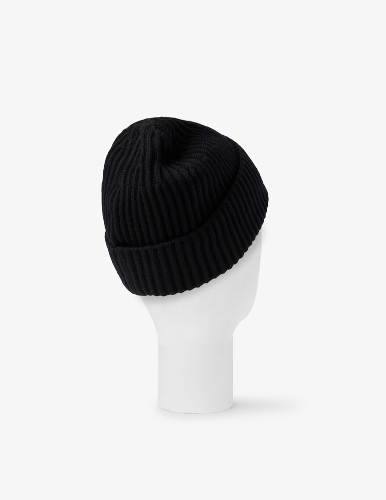 rinascente Stone Island Ribbed wool beanie