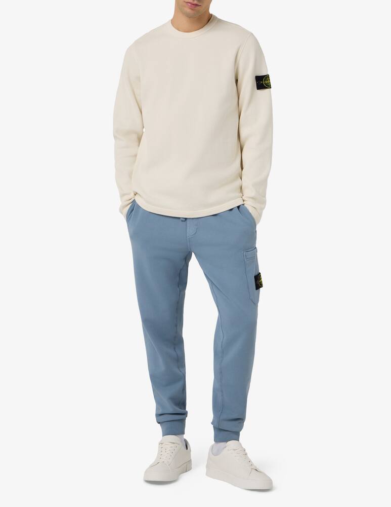 Stone Island Felpa in cotone a rete - immagine 2 Stone Island Felpa in cotone a rete - immagine 2
