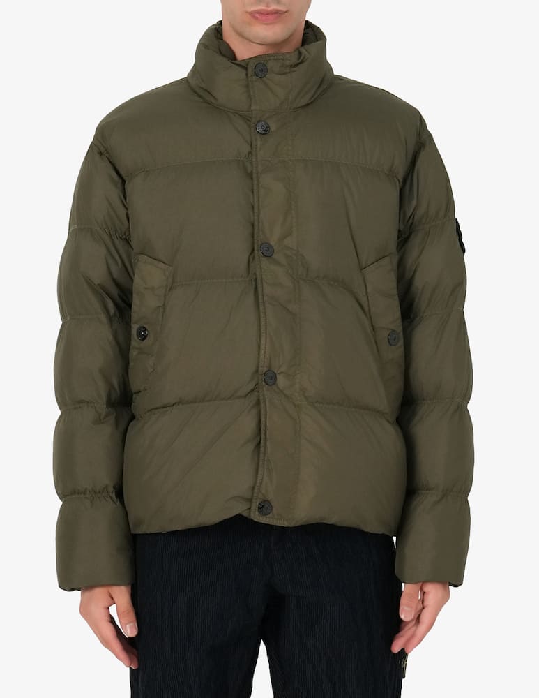 rinascente Stone Island Crinkle nylon jacket
