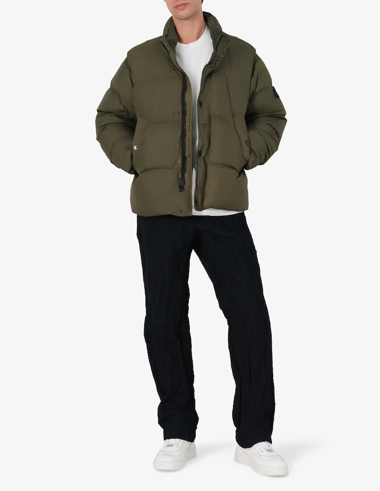 rinascente Stone Island Crinkle nylon jacket