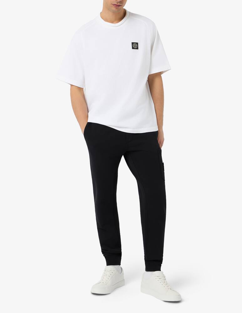 Stone Island Fleece joggers with side pocket - picture 2 Stone Island Fleece joggers with side pocket - picture 2
