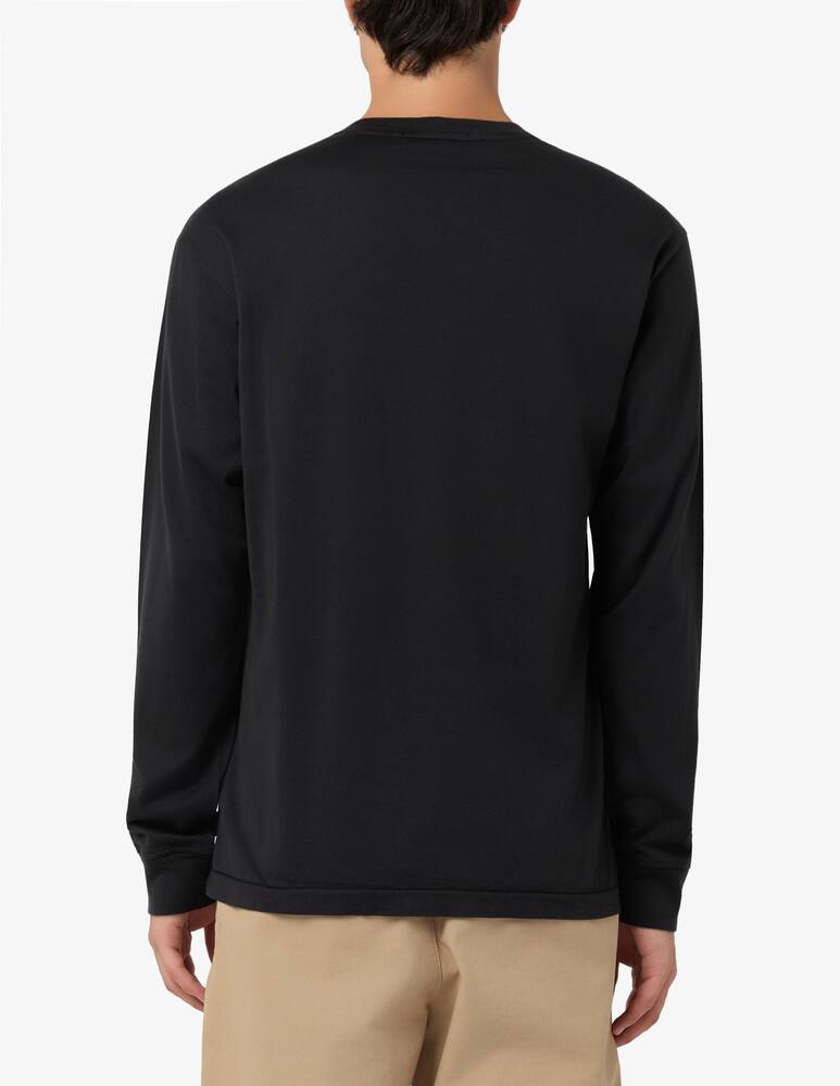 rinascente Stone Island Maglia patch slim lunga