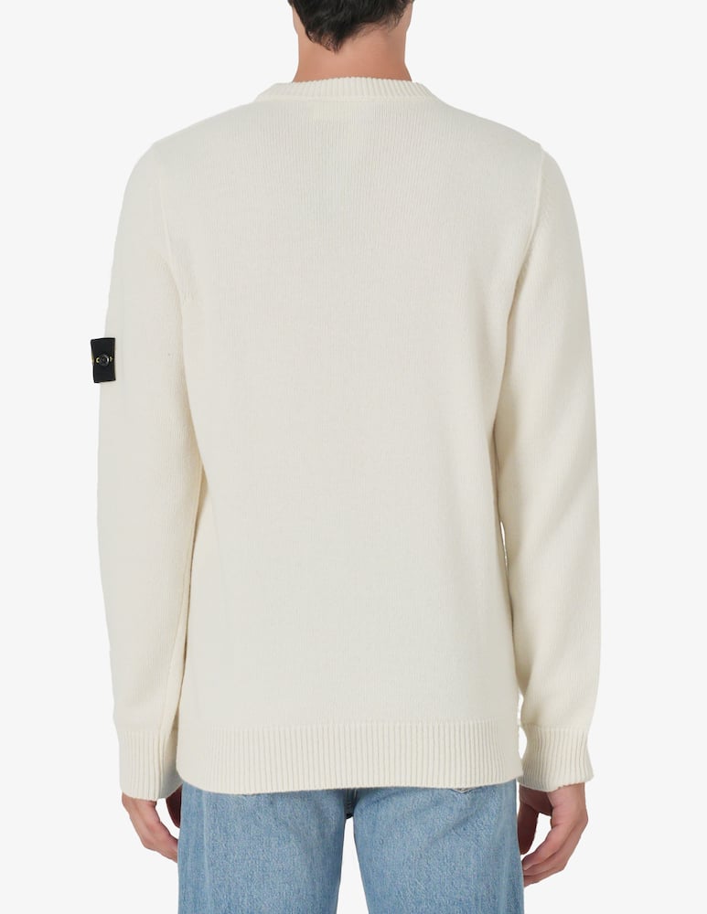 Stone Island Maglia girocollo in lana - immagine 3 Stone Island Maglia girocollo in lana - immagine 3