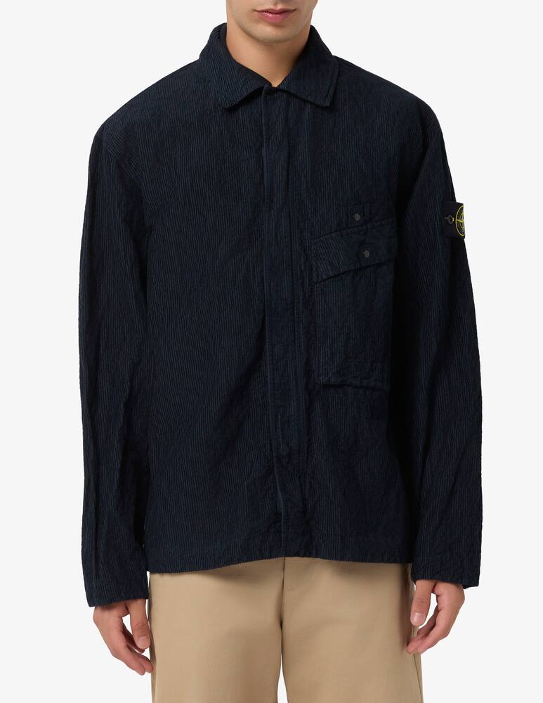 rinascente Stone Island Zip overshirt corduroy
