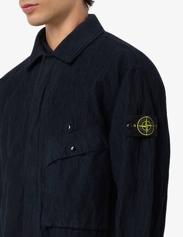 rinascente Stone Island Zip overshirt corduroy