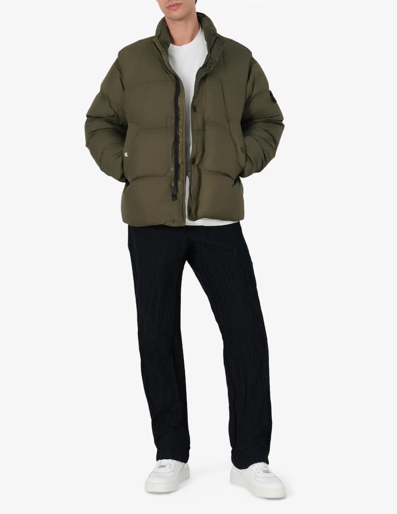 rinascente Stone Island Wrinkled corduroy trousers