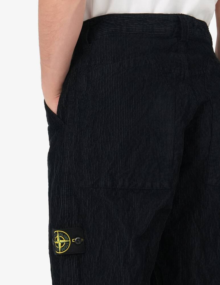 rinascente Stone Island Wrinkled corduroy trousers