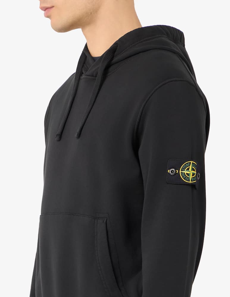 Stone Island Felpa con cappuccio in cotone leggero - immagine 4 Stone Island Felpa con cappuccio in cotone leggero - immagine 4