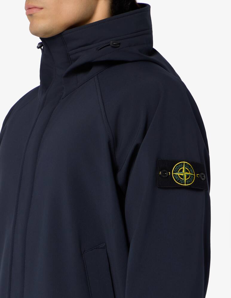 rinascente Stone Island Softshell hooded jacket