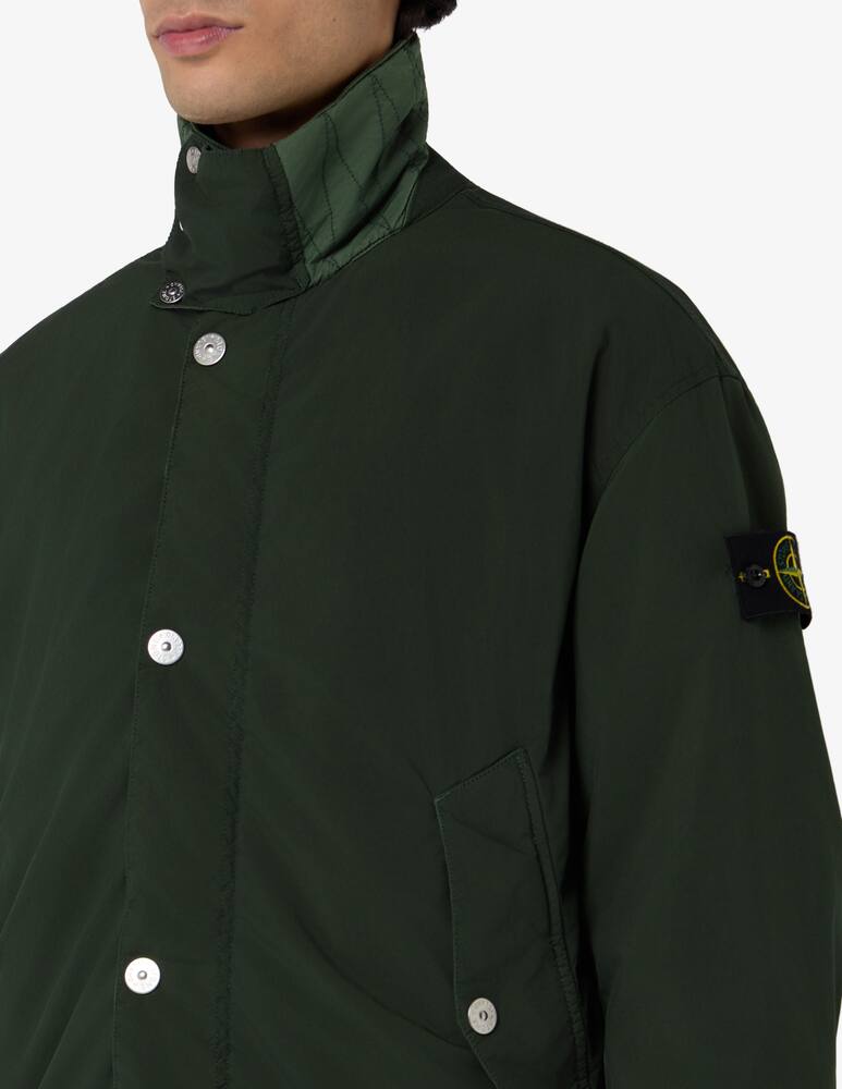 rinascente Stone Island Giacca coach in canvas