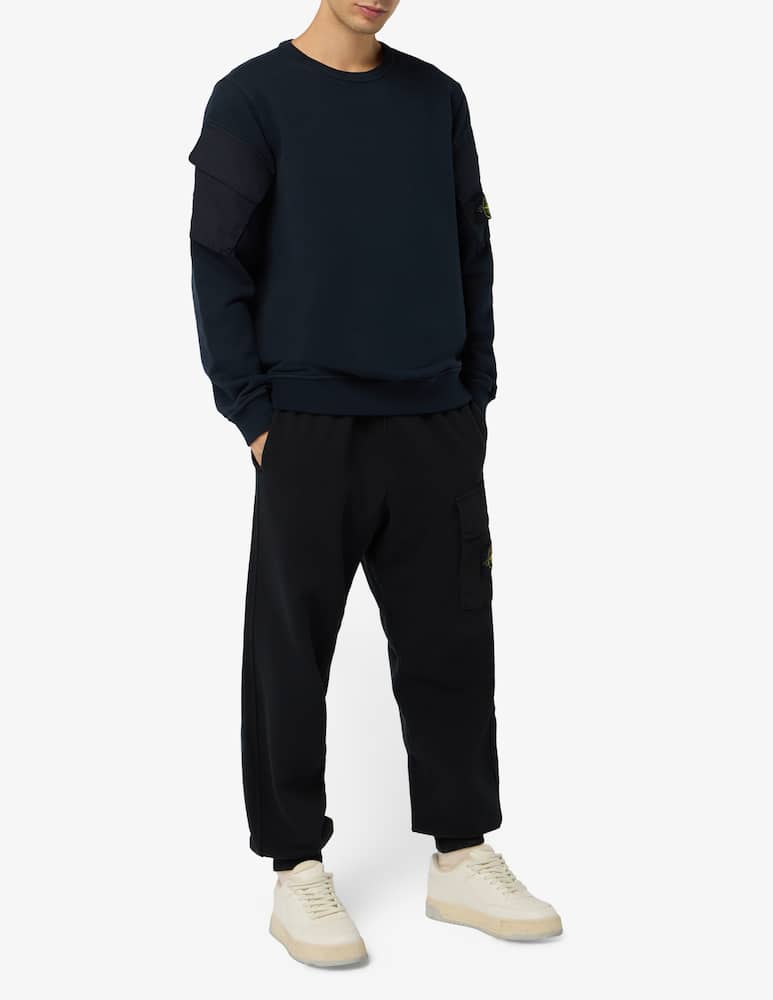 rinascente Stone Island Felpa cotone con tasche