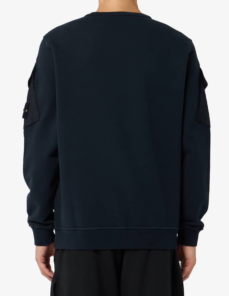 rinascente Stone Island Felpa cotone con tasche