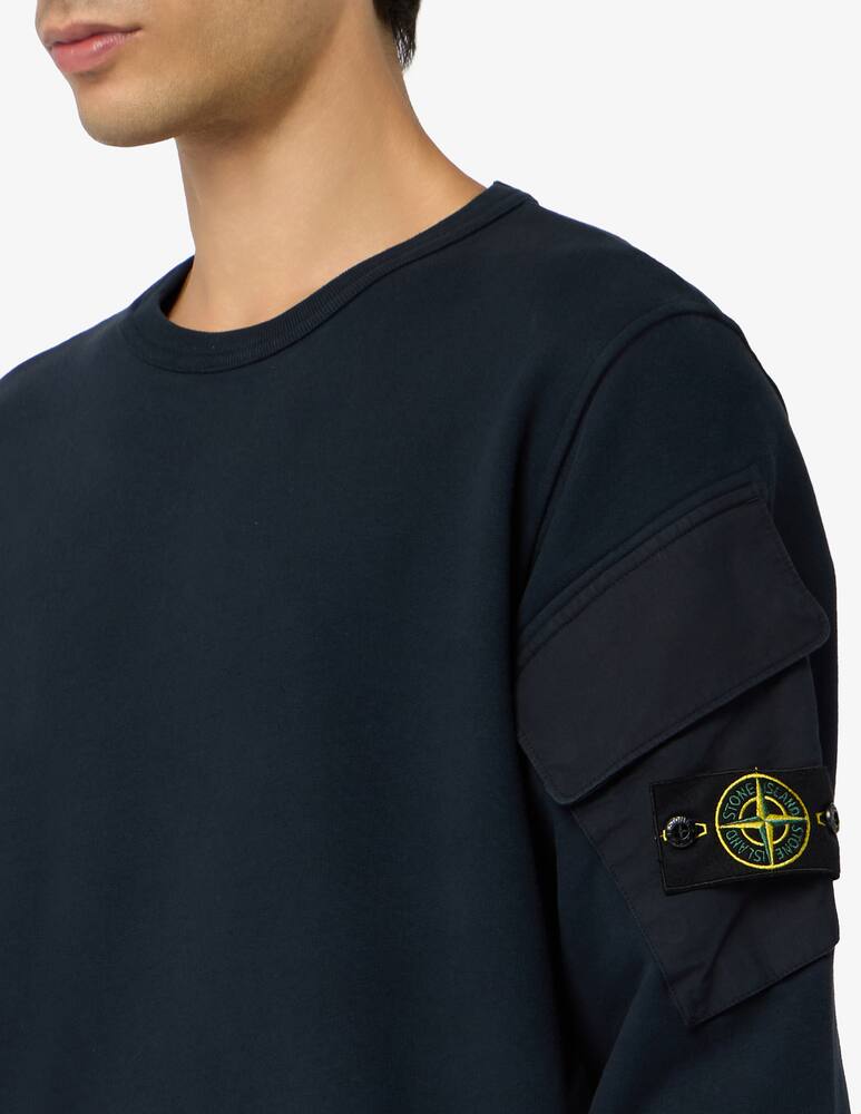 rinascente Stone Island Felpa cotone con tasche