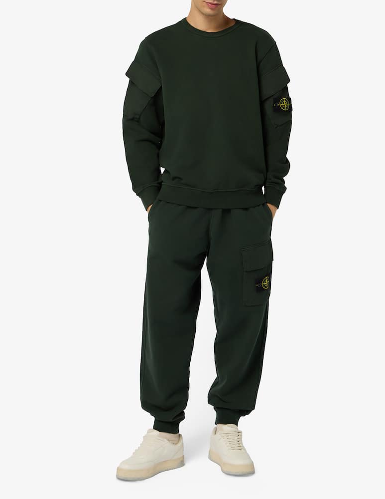 rinascente Stone Island Felpa cotone con tasche