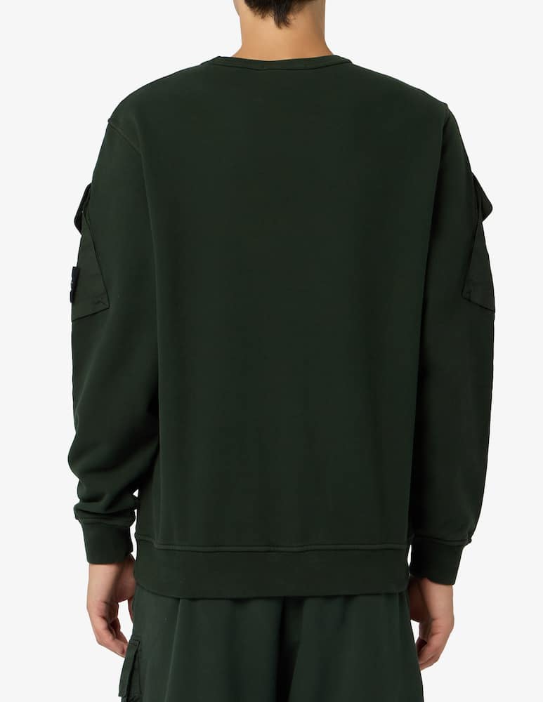 rinascente Stone Island Felpa cotone con tasche